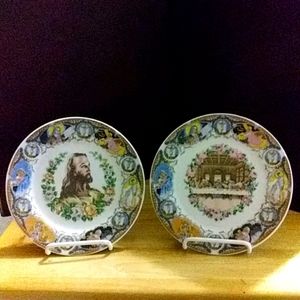 Jesus plate last supper plate
